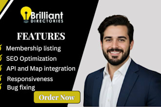 create brilliant directory website brilliant business directory website design