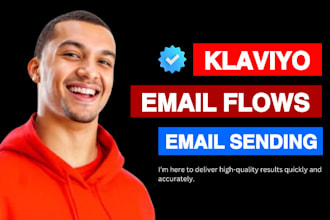 do bulk email campaign using klaviyo email flows, bulk email sending, cold email