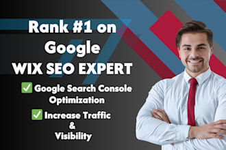 rank no 1 on google with professional wix SEO services