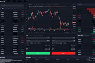 develop a custom cryptocurrency website, trading platform, blockchain website