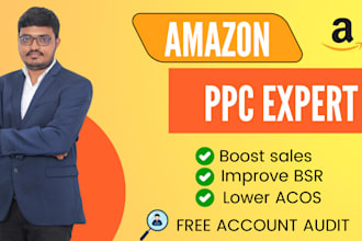 setup optimize and manage amazon fba PPC campaigns sponsored ads