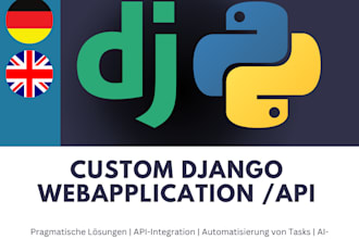 create custom django applications