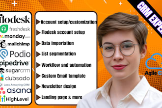 do list segmentation data importation on flodesk freshdesk mailchimp podio