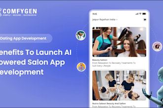 build saas ai salon booking app beauty app spa app nail bar app