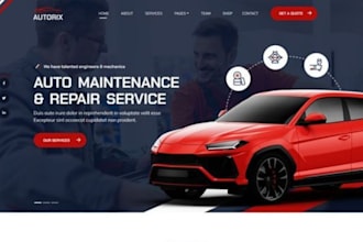 automative part website autopart website car dealership website car website