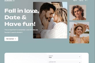 build onlyfans clone website, tinder clone website and dating website