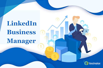 manage your linkedin business page or profile