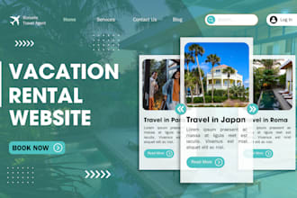 short term rental website, vacation rental website hotel booking website lodgify