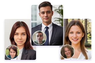 build professional profile photos for linkedin