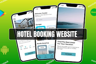 develop hotel booking website travel booking website real estate website airbnb