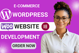build wordpress elementor website design wordpress woocommerce ecommerce website