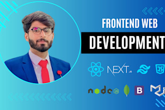 be your react js vite js next js front end developer