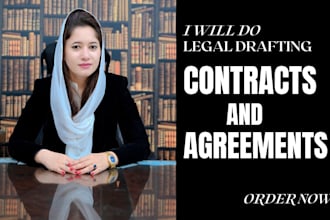 draft and review contracts, agreements and legal documents, terms and conditions