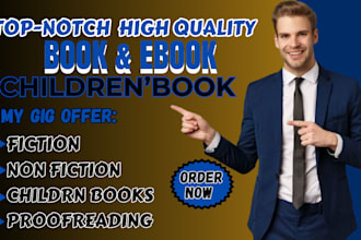 be your childrenfiction and nonfiction book and ebook writer