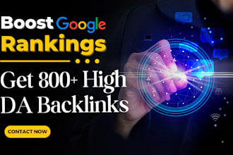 help google top ranking by high da link building complete monthly off page SEO