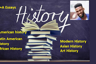 deliver professional history, african history, american history task
