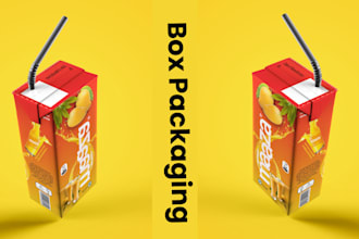do box packaging design mailer box product design label design product mockup