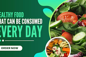 be your meal planner for a diet and vegan cookbook recipe writer, design book