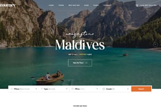 build travel agency website agency website tour website travel wordpress website
