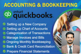 setup, catchup and do your bookkeeping in quickbook online