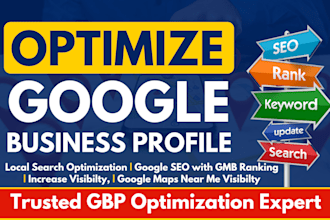 optimize google business profile for local SEO and gmb maps ranking