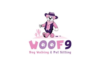 design surprising existing dog walking logo