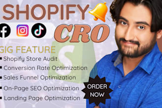 boost shopify sales conversion rate optimization  sales funnel shopify marketing