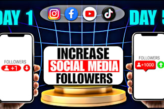 increase social media followers