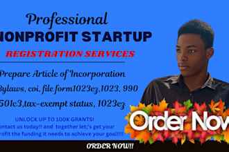 register your nonprofit, file 1023 ez, create bylaws, get ein, 501c3 tax exempt