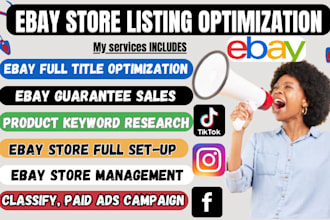 do ebay seo listings optimization ebay product listing with ebay store promotion