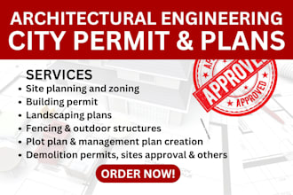 zoning analisis for city permits, business licensing, construction permit