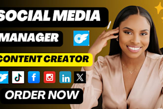 be your social media marketing manager for onlyfans content creator twitter