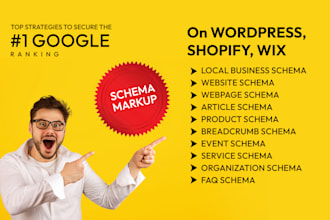 optimize your wordpress website with rankmath, yoast, schema markup, on page SEO