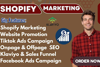 shopify dropshipping marketing promote shopify sales funnel fb ad to boost sales
