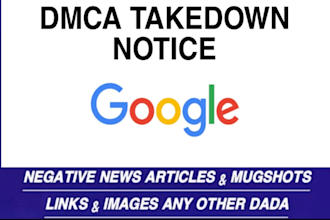 permanently remove mugshot article cases bad news delete negative link on google