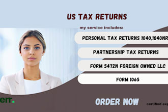 do us tax filling, us tax returns, llc tax, business tax 1120, 5472,1040cpa 1065