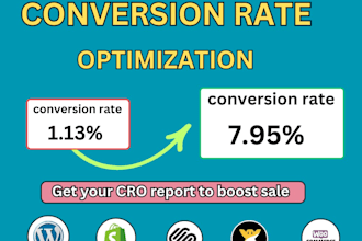increase the conversion rate of your shopify store with cro optimization audit