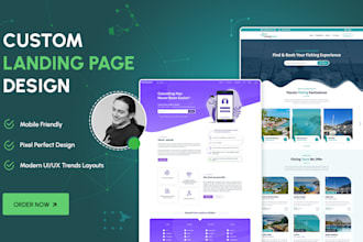 design a custom landing page