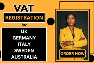 do vat, company, eori registration for ge, UK, ie, ee, IT, se