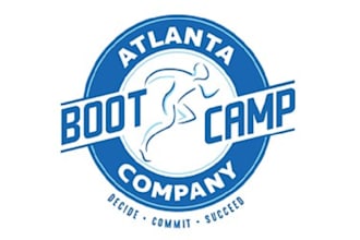 design creative atlanta boot camp company logo