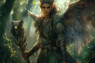draw dnd, fantasy character, dnd party, and concept art