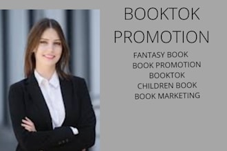 do promotion for your children book on my tiktok influencer account, booktok