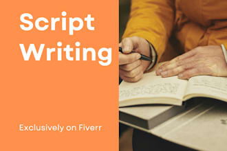 professional scriptwriting for youtube, short films and more
