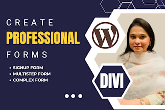 create a contact form using gravity forms, wpforms, ninja