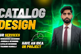 do business catalog PDF design and redesign