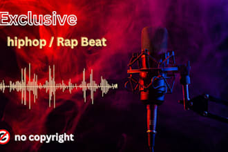 produce a custom hip hop or rap beat for you