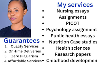 do evidence based nursing research, patient care plans, healthcare case studies