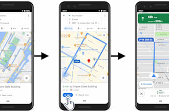 develop a route optimization and delivery app and website