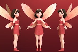 do 3d cartoon character design 3d stylized character modeling for 3d animation
