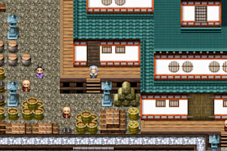 develop rpg maker game ,godot game ,rapid prototyping , rpg maker mv ,mz plugins